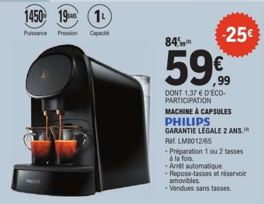 Machine à capsules PHILIPS