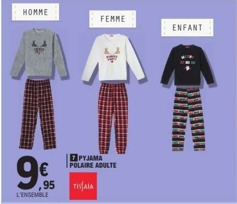 Pyjama Polaire Adulte