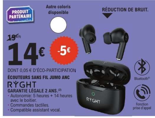 Écouteurs sans fil JUMO ANC