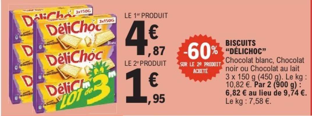Biscuits DÉLICHOC