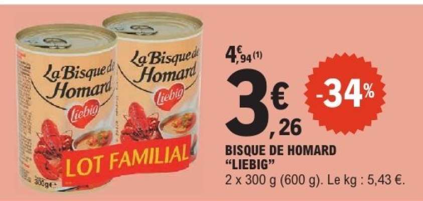 Bisque De Homard Liebig