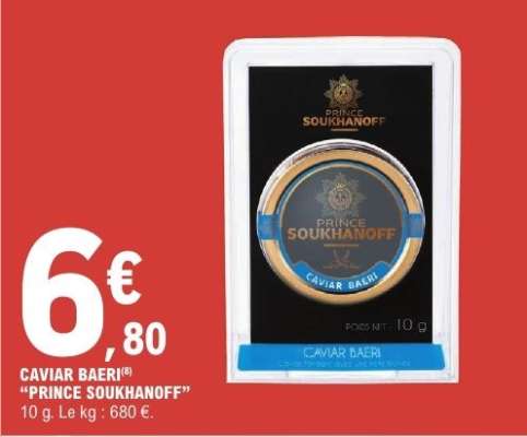 CAVIAR BAERI® “PRINCE SOUKHANOFF”