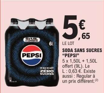 Soda Sans Sucres 'Pepsi'