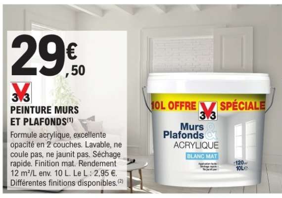 PEINTURE MURS ET PLAFONDS