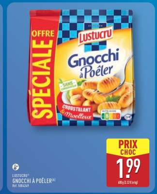 LUSTUCRU Gnocchi à poêler
