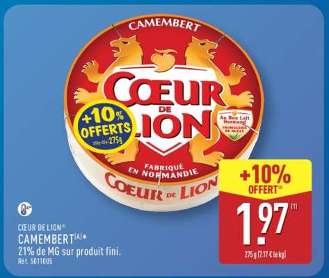 COEUR DE LION CAMEMBERT