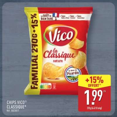 CHIPS VICO®* CLASSIQUE