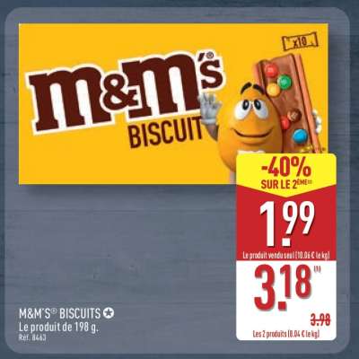 M&M'S® BISCUITS