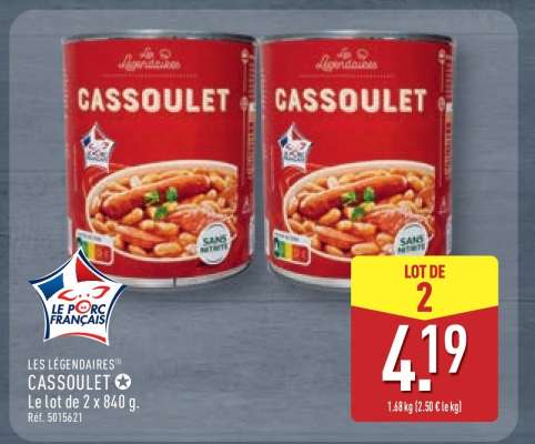 LES LÉGENDAIRES CASSOULET