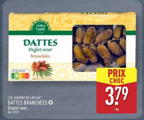 DATTES BRANCHÉES