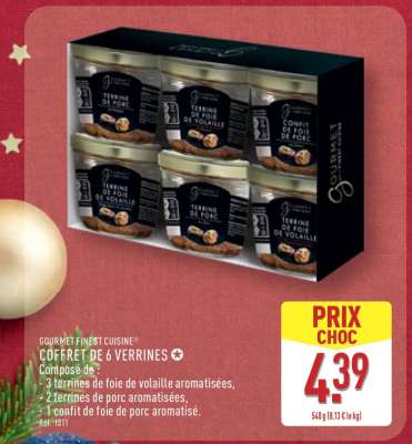 COFFRET DE 6 VERRINES