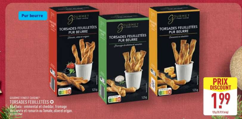 TORSADES FEUILLETÉES