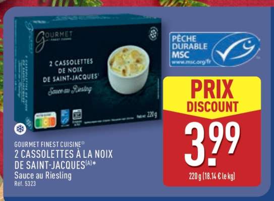 2 Cassolette à la Noix de Saint-Jacques