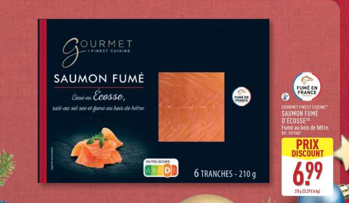 GOURMET FINEST CUISINE™ SAUMON FUMÉ D'ÉCOSSE