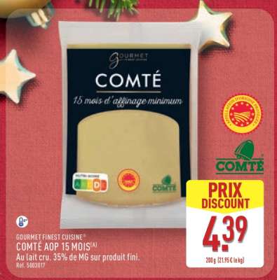 COMTÉ AOP 15 MOIS