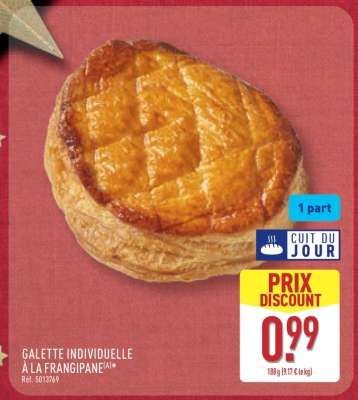 Galette Individuelle à la Frangipane