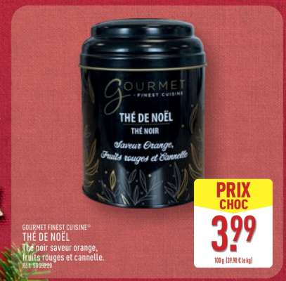 GOURMET FINEST CUISINE® THÉ DE NOËL