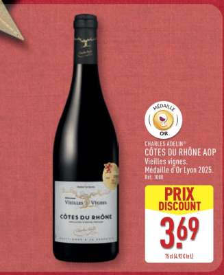 CHARLES ADELIN CÔTES DU RHÔNE AOP