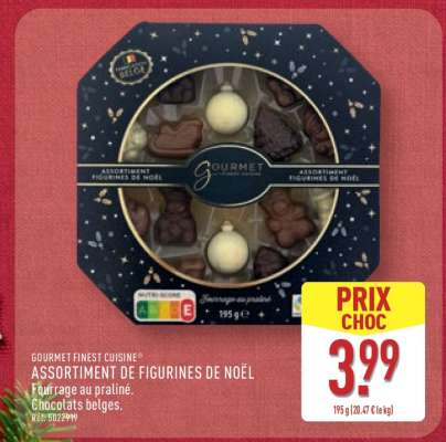 GOURMET FINEST CUISINE® ASSORTIMENT DE FIGURINES DE NOËL