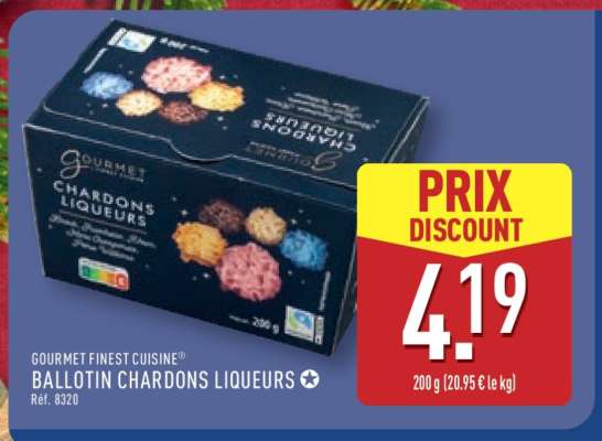 GOURMET FINEST CUISINE® BALLOTIN CHARDONS LIQUEURS