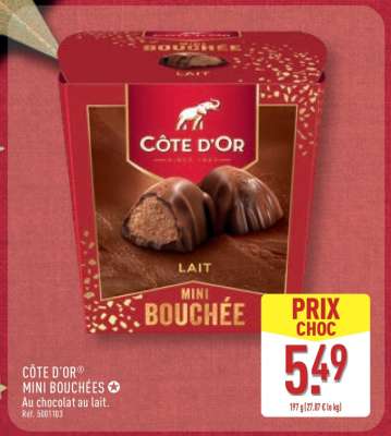 CÔTE D'OR MINI BOUCHÉES