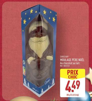CHOCEUR® MOULAGE PÈRE NOËL