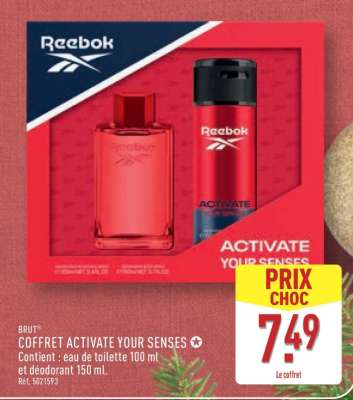 BRUT COFFRET ACTIVATE YOUR SENSES