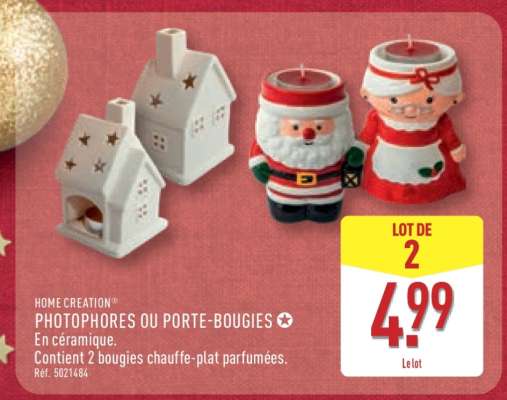 PHOTOPHORES OU PORTE-BOUGIES