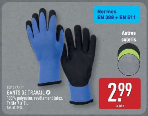 GANTS DE TRAVAIL