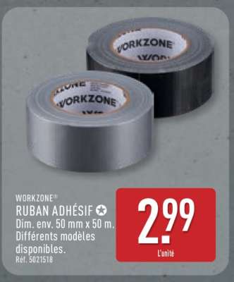 WORKZONE® RUBAN ADHÉSIF