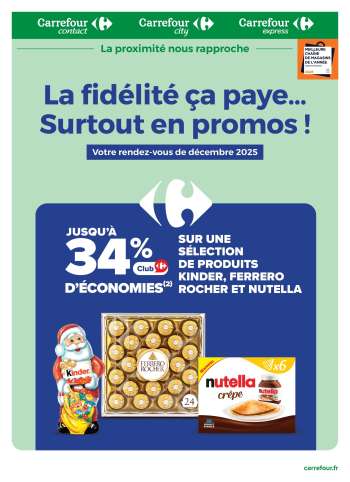 Catalogue Carrefour - 01/12/2025 - 31/12/2025.