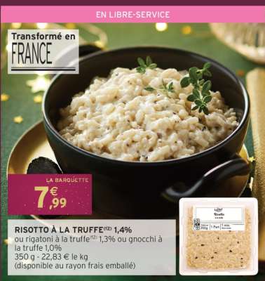 Risotto à la truffe