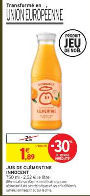 JUS DE CLÉMENTINE INNOCENT