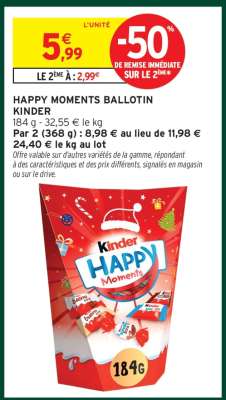 HAPPY MOMENTS BALLOTIN KINDER