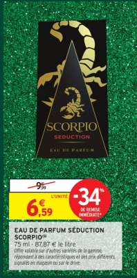 EAU DE PARFUM SÉDUCTION SCORPIO