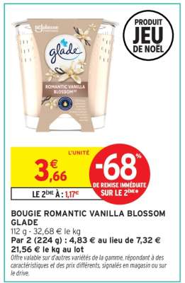 BOUGIE ROMANTIC VANILLA BLOSSOM GLADE