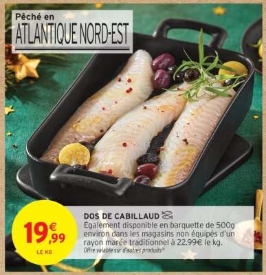 DOS DE CABILLAUD