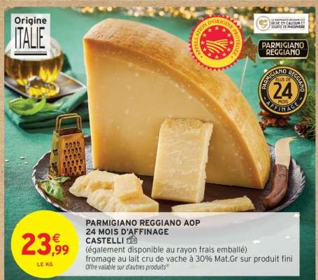 Parmigiano Reggiano Aop