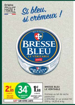 BRESSE BLEU  LE VÉRITABLE