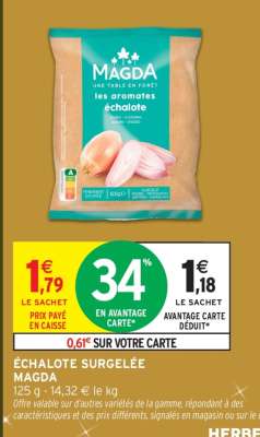 Échalote Surgelée Magda