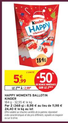 HAPPY MOMENTS BALLOTIN KINDER