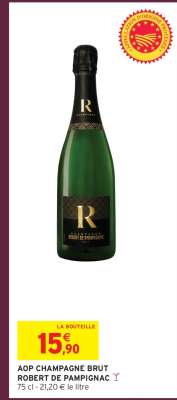 AOP CHAMPAGNE BRUT ROBERT DE PAMPIGNAC