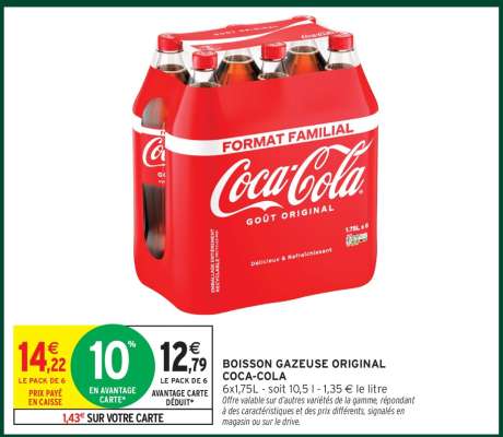 BOISSON GAZEUSE ORIGINAL COCA-COLA