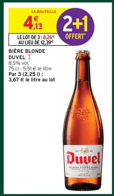 Bière Blonde Duvel