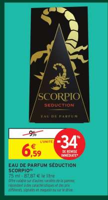 EAU DE PARFUM SÉDUCTION SCORPIO
