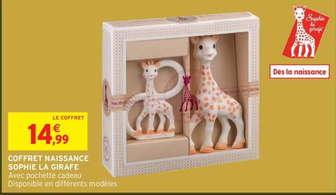 Coffret Naissance Sophie la Girafe