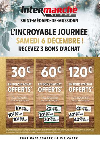 Catalogue Intermarché Super - 06/12/2025 - 31/12/2025.