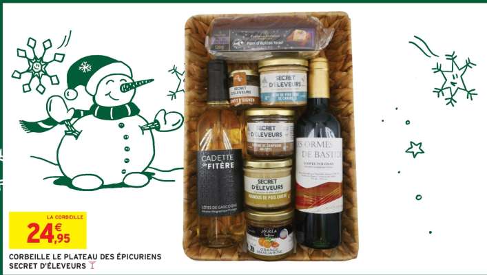 CORBEILLE LE PLATEAU DES ÉPICURIENS SECRET D'ÉLEVEURS