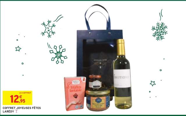 COFFRET JOYEUSES FÊTES LAREDY