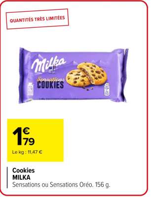 Cookies MILKA